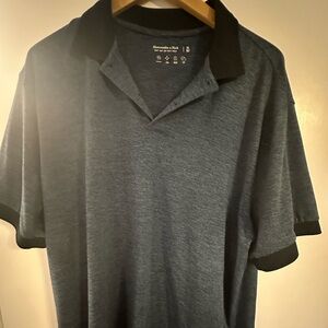Abercrombie & Fitch Dark Blue Polo